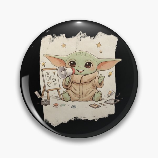 Item preview, BABY YODA ART DIRECTOR designed and sold by LIS AND MELIVERSO.