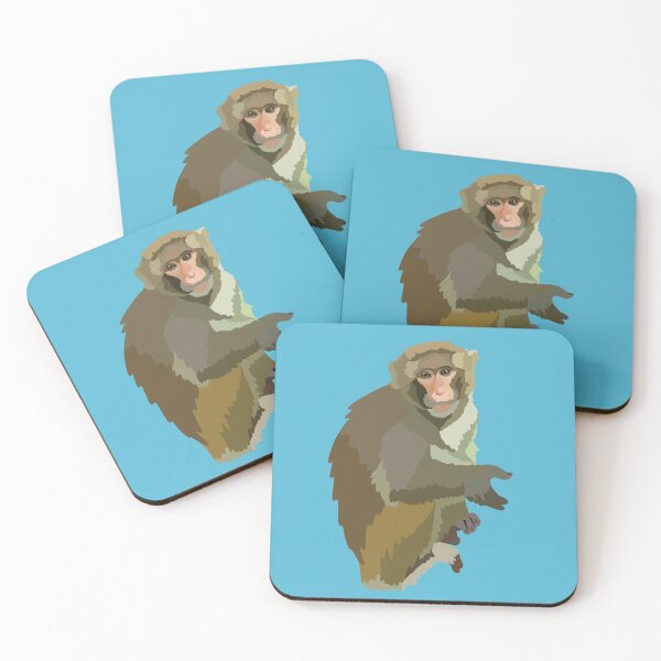 Item preview, R is for Rhesus Macaque  designed and sold by PrettylittlepastelUk.