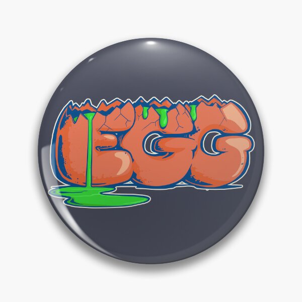 Item preview, Egg - color version 2 (drawn word) designed and sold by TomiAx.