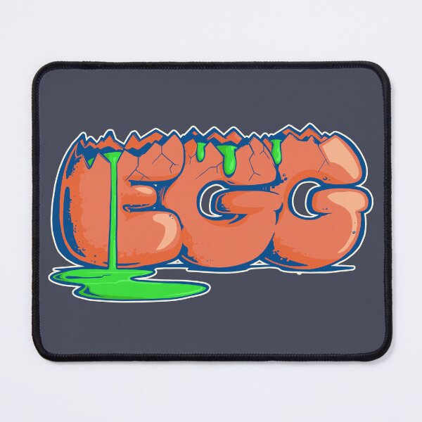 Item preview, Egg - color version 2 (drawn word) designed and sold by TomiAx.