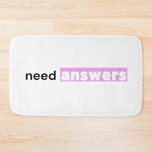Item preview, Need Answers Shirt — Overthinker Existential Typography Tee designed and sold by OrikuStudio.