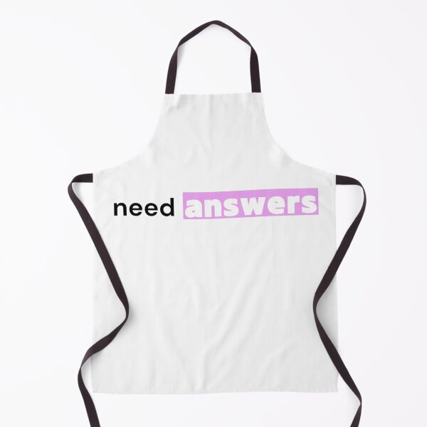 Item preview, Need Answers Shirt — Overthinker Existential Typography Tee designed and sold by OrikuStudio.