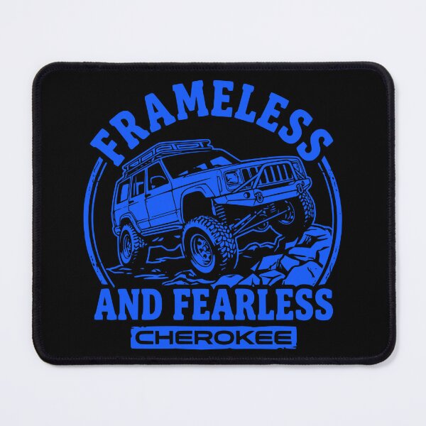 Item preview, Cherokee XJ 4x4 Off Road Frameless and Fearless Blue designed and sold by Off-Road-Zone.