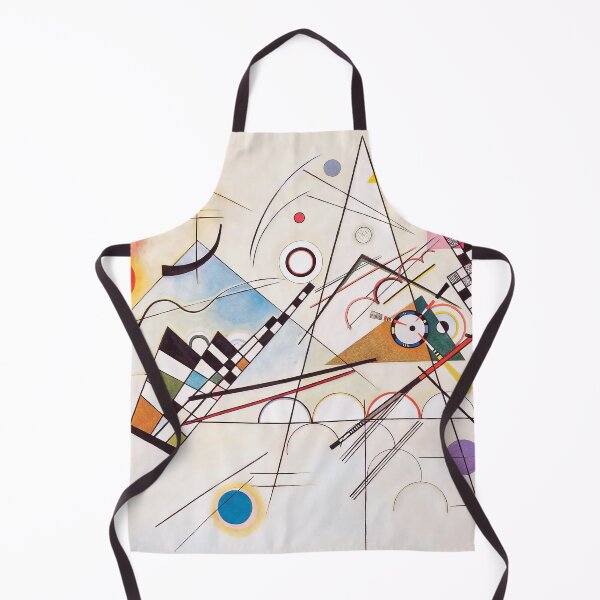 Aperçu de l'œuvre Composition 8 Art abstrait de Kandinsky HD créée et vendue par Retr0Tshirts.