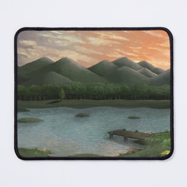 Item preview, a scenic lake with mountains designed and sold by David Plumm.