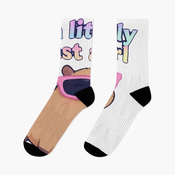 Item preview, Funny Capybara I'm Literally Just a Girl Meme Y2K Aesthetic designed and sold by gaogle.