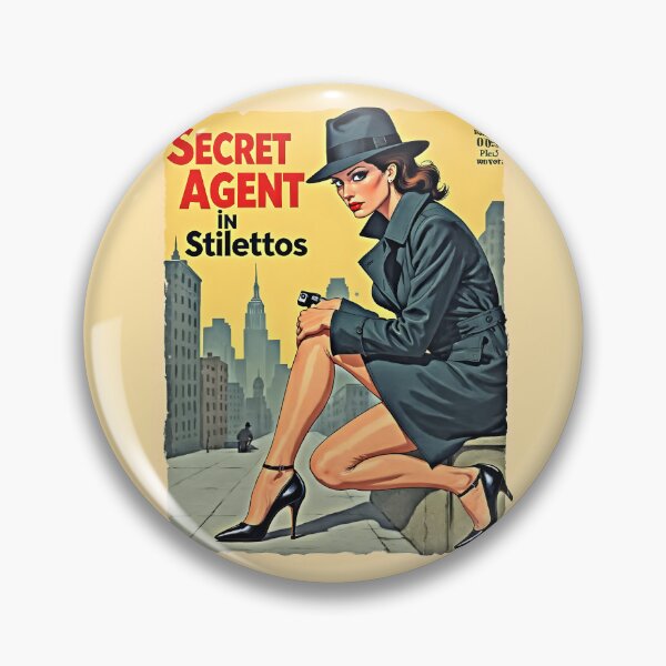 Item preview, Secret Agent In Stilettos designed and sold by Fruit-Fletcher.