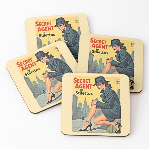 Item preview, Secret Agent In Stilettos designed and sold by Fruit-Fletcher.