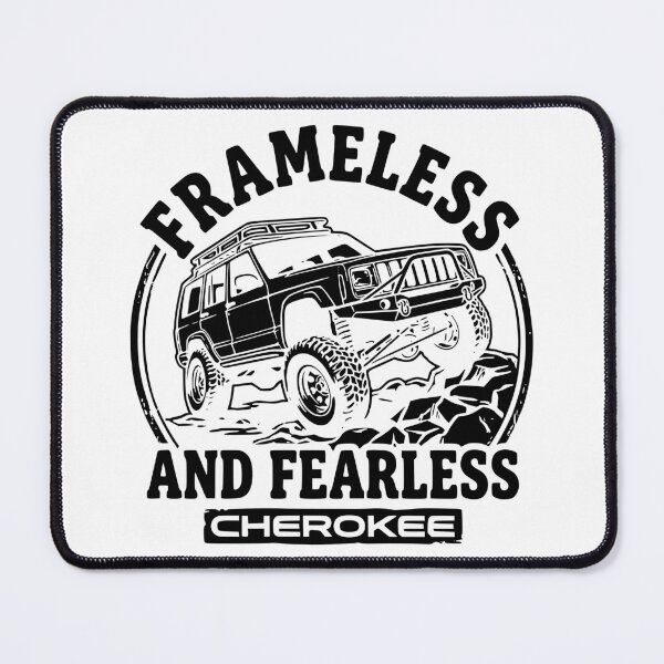 Item preview, Cherokee XJ 4x4 Off Road Frameless and Fearless Black designed and sold by Off-Road-Zone.
