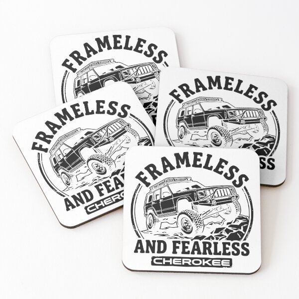 Item preview, Cherokee XJ 4x4 Off Road Frameless and Fearless Black designed and sold by Off-Road-Zone.