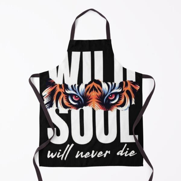 Item preview, Tiger Eyes "Wild Soul Will Never Die" Graphic Art designed and sold by Bulk order available .