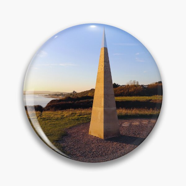 Item preview, Golden Hour at Orcombe Point | Coastal Wall Art designed and sold by leonwoods.