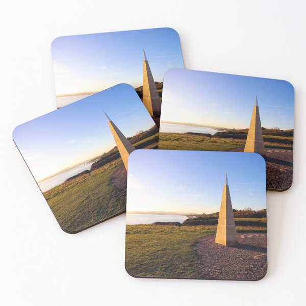 Item preview, Golden Hour at Orcombe Point | Coastal Wall Art designed and sold by leonwoods.