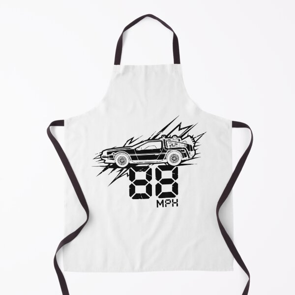 Item preview, 88 MPH Time Machine DeLorean Retro Cinema Black designed and sold by Off-Road-Zone.
