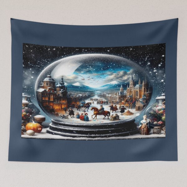 Item preview, The Enchanted Frost: A World Within a Snow Globe designed and sold by daweave77.