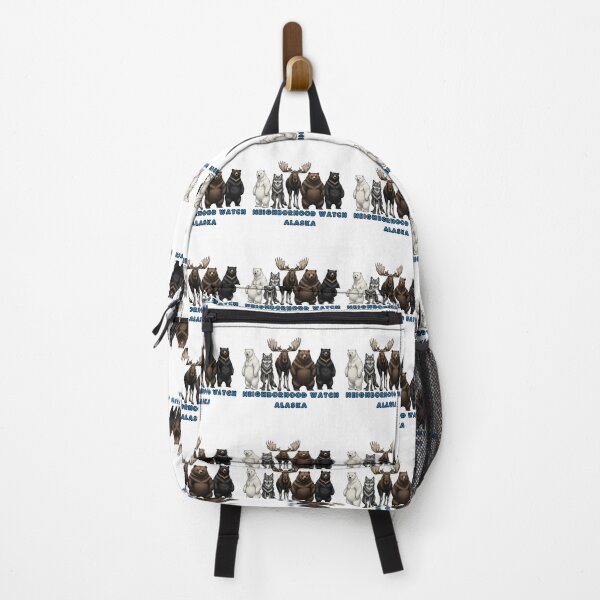 Item preview, Neighborhood Watch Alaska Funny Polar Bear and Moose Squad designed and sold by TeeARTHY.