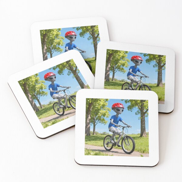 Item preview, Alien on a Bike 2 designed and sold by Junior8902.