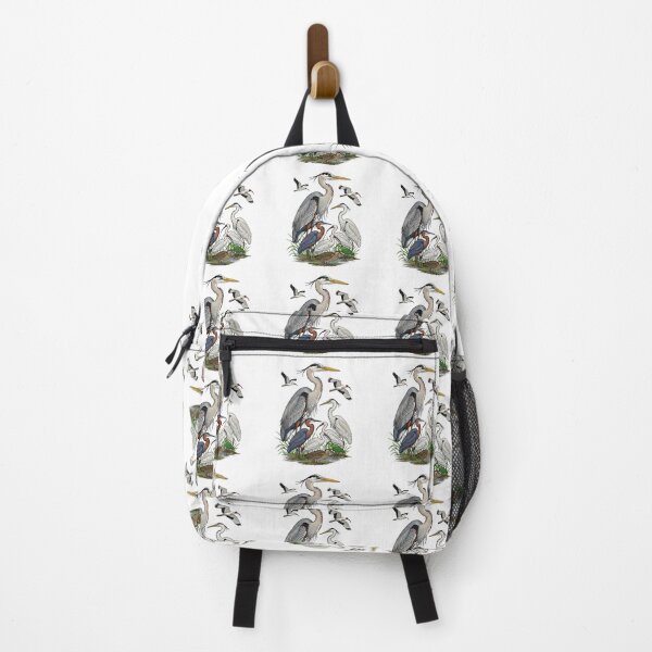 Item preview, Blue Heron and Egret Wetland Birds Nature designed and sold by TeeARTHY.