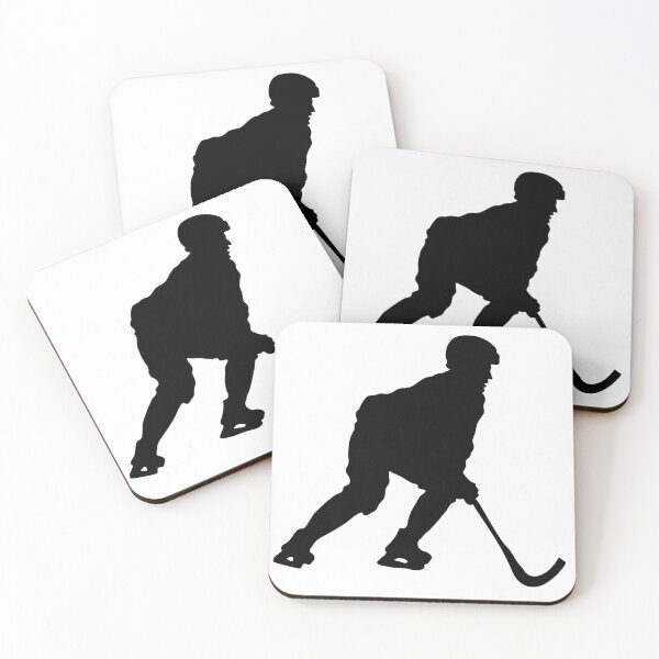 Item preview, Minimalist Bandy Player Silhouette – Nordic Winter Sport Art designed and sold by rbgart.