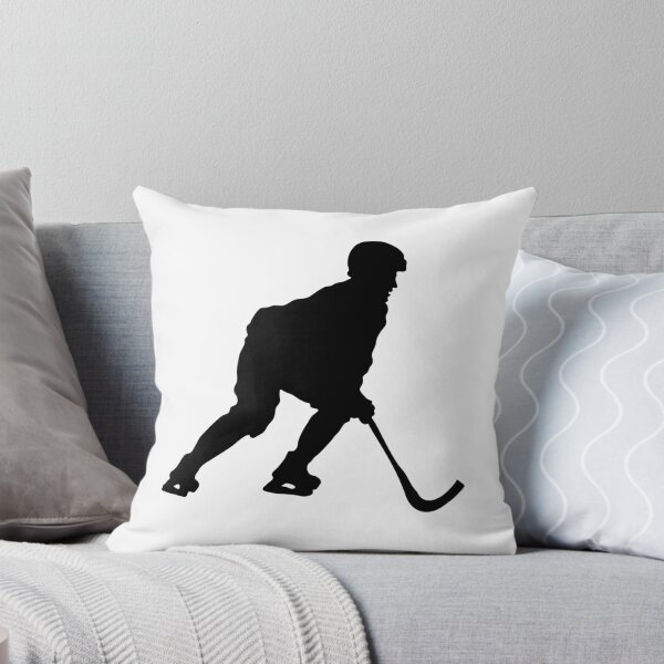Item preview, Minimalist Bandy Player Silhouette – Nordic Winter Sport Art designed and sold by rbgart.
