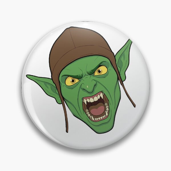 Item preview, Copia de Floblin’s Tiny Tantrum - Aggressively Cute Goblin Sticker designed and sold by JuanromanAgency.