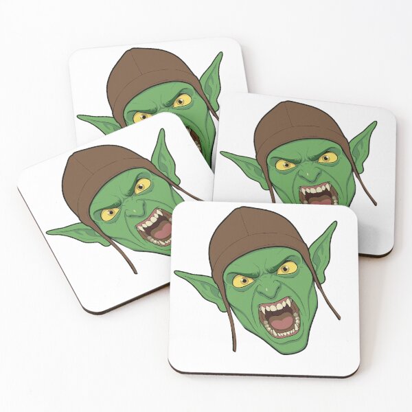 Item preview, Copia de Floblin’s Tiny Tantrum - Aggressively Cute Goblin Sticker designed and sold by JuanromanAgency.