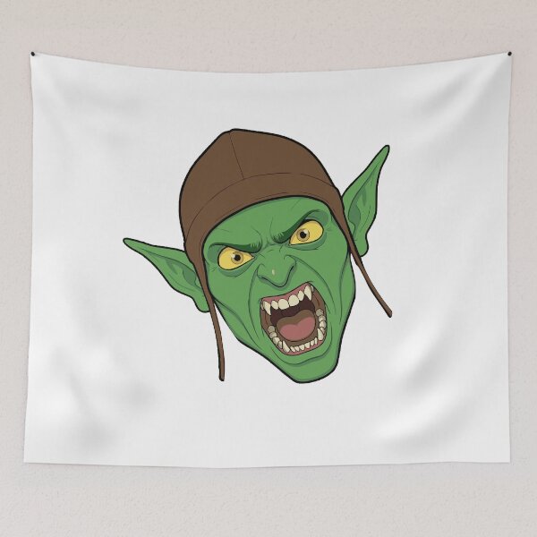 Item preview, Copia de Floblin’s Tiny Tantrum - Aggressively Cute Goblin Sticker designed and sold by JuanromanAgency.