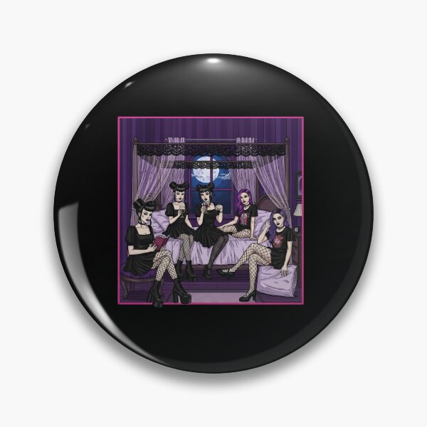Item preview, Weird Girls Club Gothic Slumber Party Tea Time designed and sold by TeeARTHY.