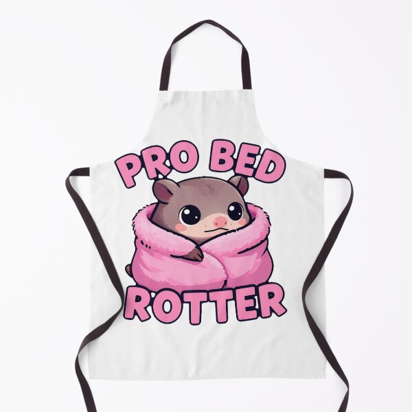 Item preview, Pro Bed Rotter Kawaii Opossum Sticker - Funny Bed Rotting Trend designed and sold by gaogle.