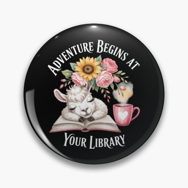 Item preview, Adventure Begins at Your Library Summer Fairies Reading designed and sold by DigitaldeligArt.