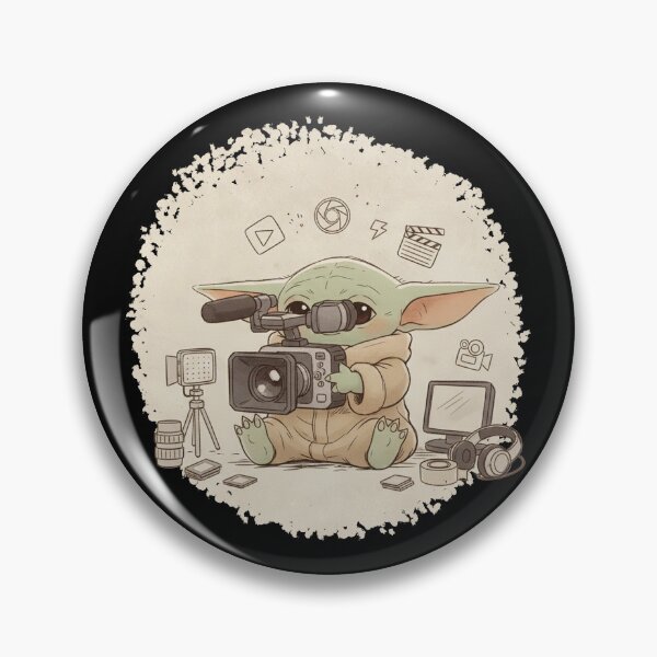 Item preview, BABY YODA VIDEOGRAPHER designed and sold by LIS AND MELIVERSO.