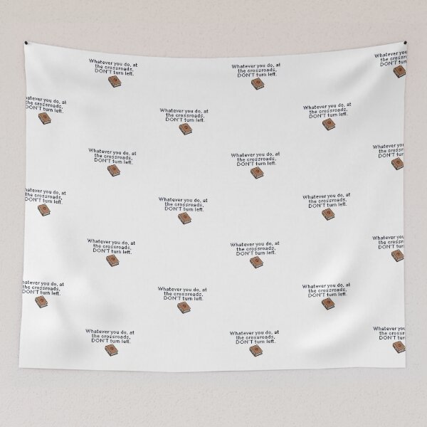 Item preview, At the Crossroads DON'T Turn Left (for light background) designed and sold by Nupitz.