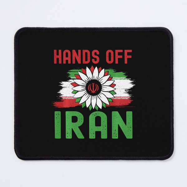 Item preview, Hands Off Iran National Flower Protest designed and sold by nryum.