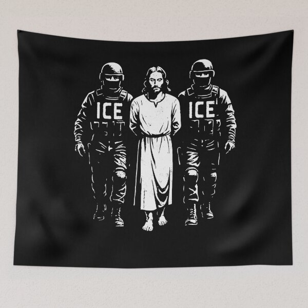 Item preview, Anti ICE Anti Trump Anti Fascist designed and sold by zptees.