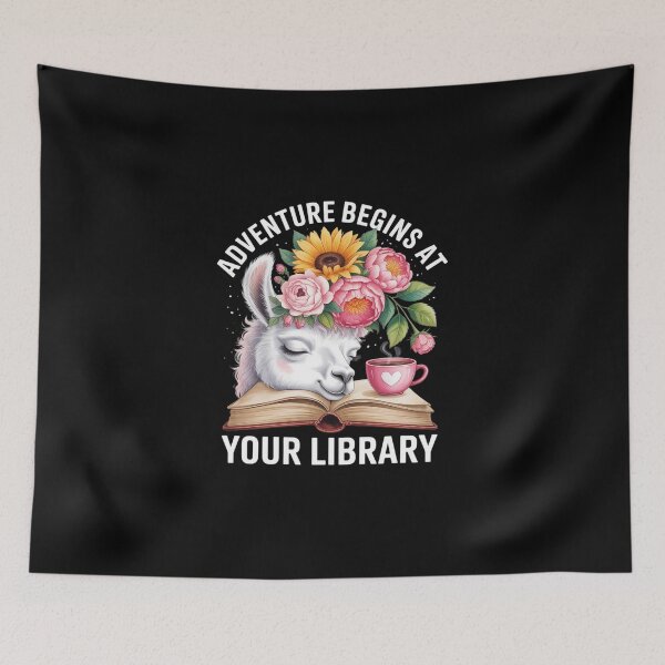 Item preview, Adventure Begins At Your Library Summer Reading 0 designed and sold by DigitaldeligArt.