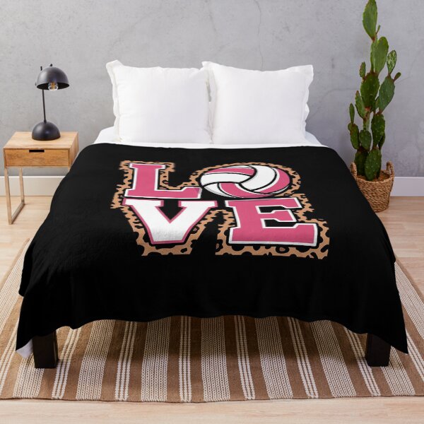 Item preview, Love Volleyball Leopard Print Women Girls Volleyball Lover designed and sold by MarkLeedsArt.