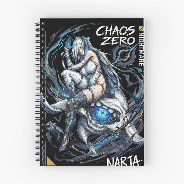 Item preview, Narja Chaos Zero Nightmare Silver Hair Sword Maiden Dark Fantasy Knight Gothic Anime Girl Fan Art Portrait Poster T-Shirt Sticker Print Gift designed and sold by Senpaiwaves.