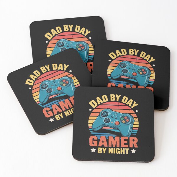 Item preview, Mens Dad by Day Gamer by Night Gaming Fathers Day Video Gamer Dad designed and sold by MarkLeedsArt.