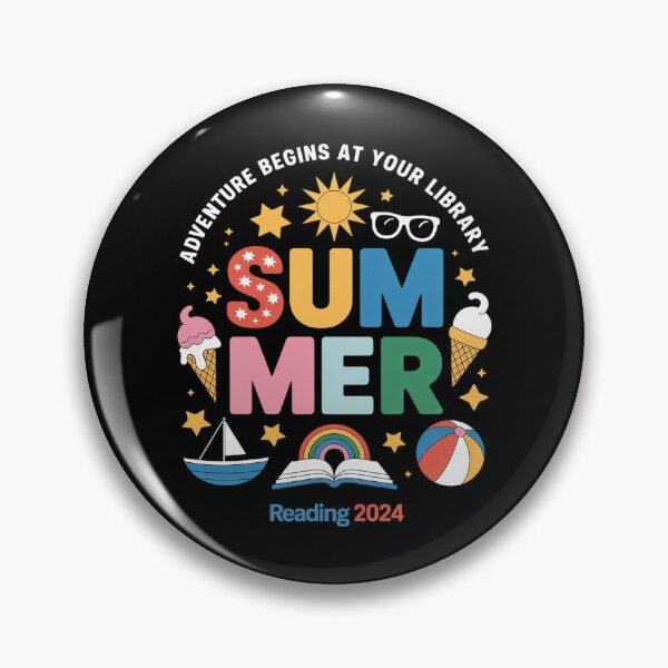Item preview, Adventure Begins At Your Library Summer Reading 1 designed and sold by DigitaldeligArt.