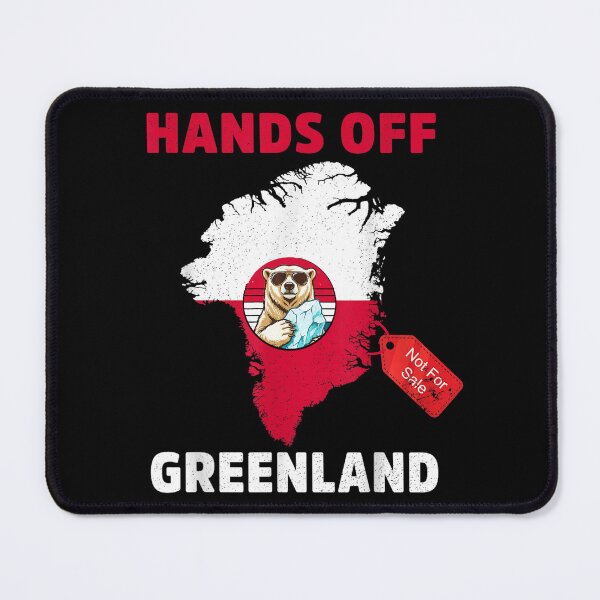 Item preview,  Hands Off Greenland, Greenland Is Not For Sale | Hands Off Greenlad | Yankee Go Home | Anti Trump | Greenland Protest designed and sold by waikibi ⭐⭐⭐⭐⭐.