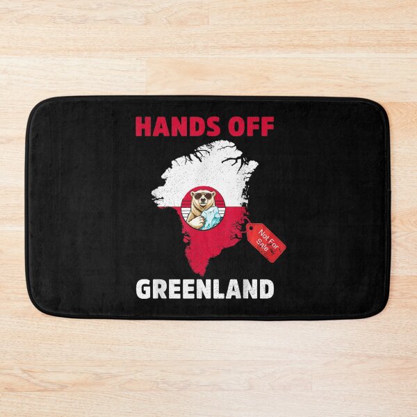 Item preview,  Hands Off Greenland, Greenland Is Not For Sale | Hands Off Greenlad | Yankee Go Home | Anti Trump | Greenland Protest designed and sold by waikibi ⭐⭐⭐⭐⭐.