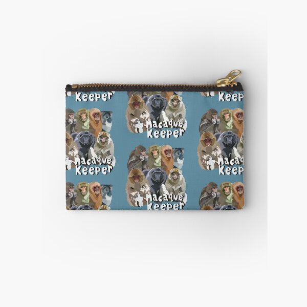 Item preview, M is for Macaque Keeper,Macaque Keeper: Caring for Intelligent and Social Primates designed and sold by PrettylittlepastelUk.