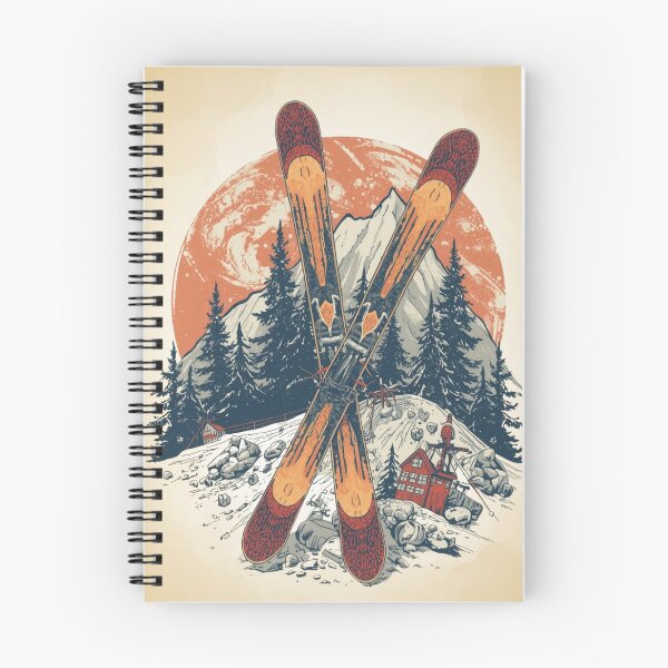 Item preview, Ski Winter Sports Hiking  designed and sold by colorleafz.