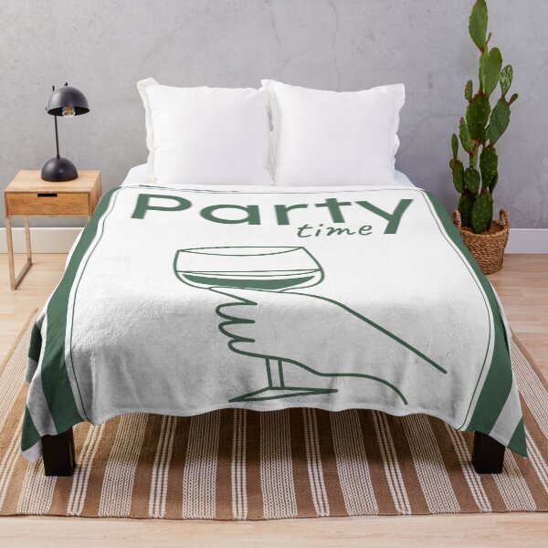 Item preview, Party Time Sticker – Wine Glass Celebration designed and sold by burmacat.