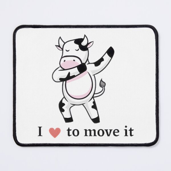 Item preview, Dancing Cow Loves To Move It, Merch By Amazon, Redbubble, Teepublic, Limited Edition, Perfect Gift designed and sold by MartinezzqStudi.
