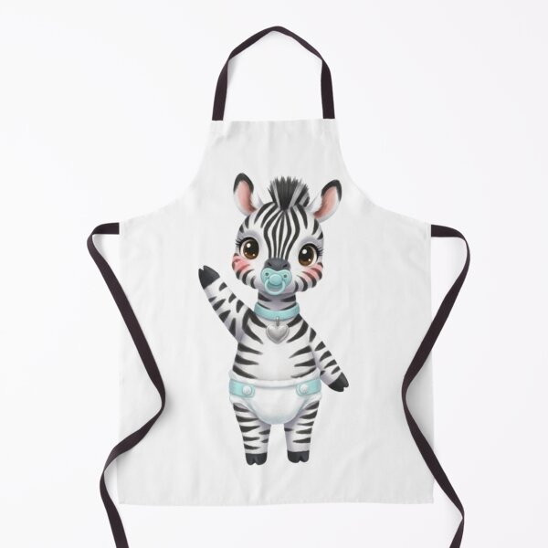 Item preview, Funny Baby Zebra with Pacifier and Diaper designed and sold by CHRIST5000.