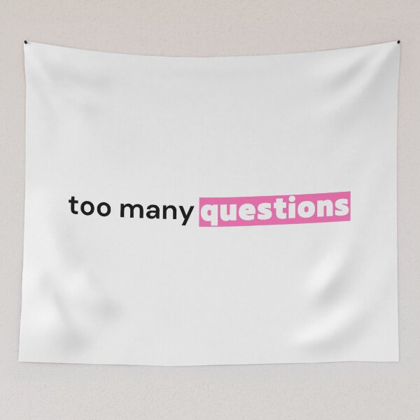 Item preview, Too Many Questions Shirt — Overthinker ADHD Anxiety Humor Tee designed and sold by OrikuStudio.