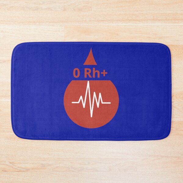 Item preview, Blood Type O Rh+ – Medical Heartbeat Symbol designed and sold by Rafcioo.