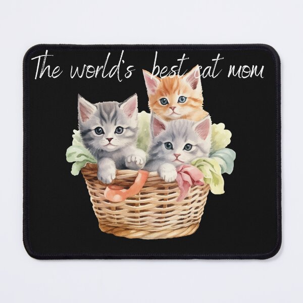 Item preview, The world’s best cat mom designed and sold by Butik-u-Cypisów.