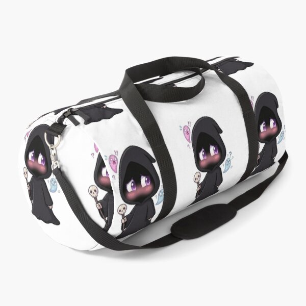 Item preview, Shy Baby Necromancer Nix: Blushing with Confused Ghosts (Kawaii Sticker) designed and sold by ColorTheoryLab.